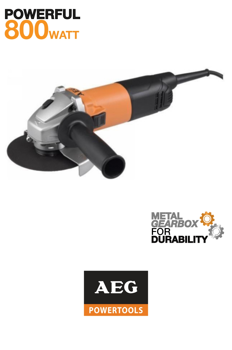 Imexco, ANGLE GRINDER 115MM 800W  WS 8-115 S